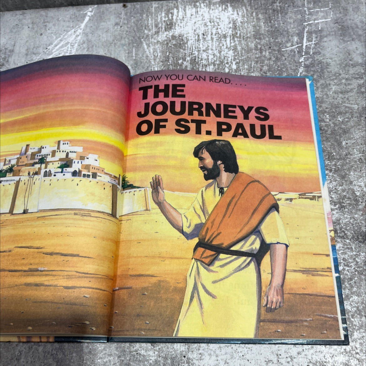 the journeys of st. paul book, by leonard matthews, 1984 Hardcover image 2