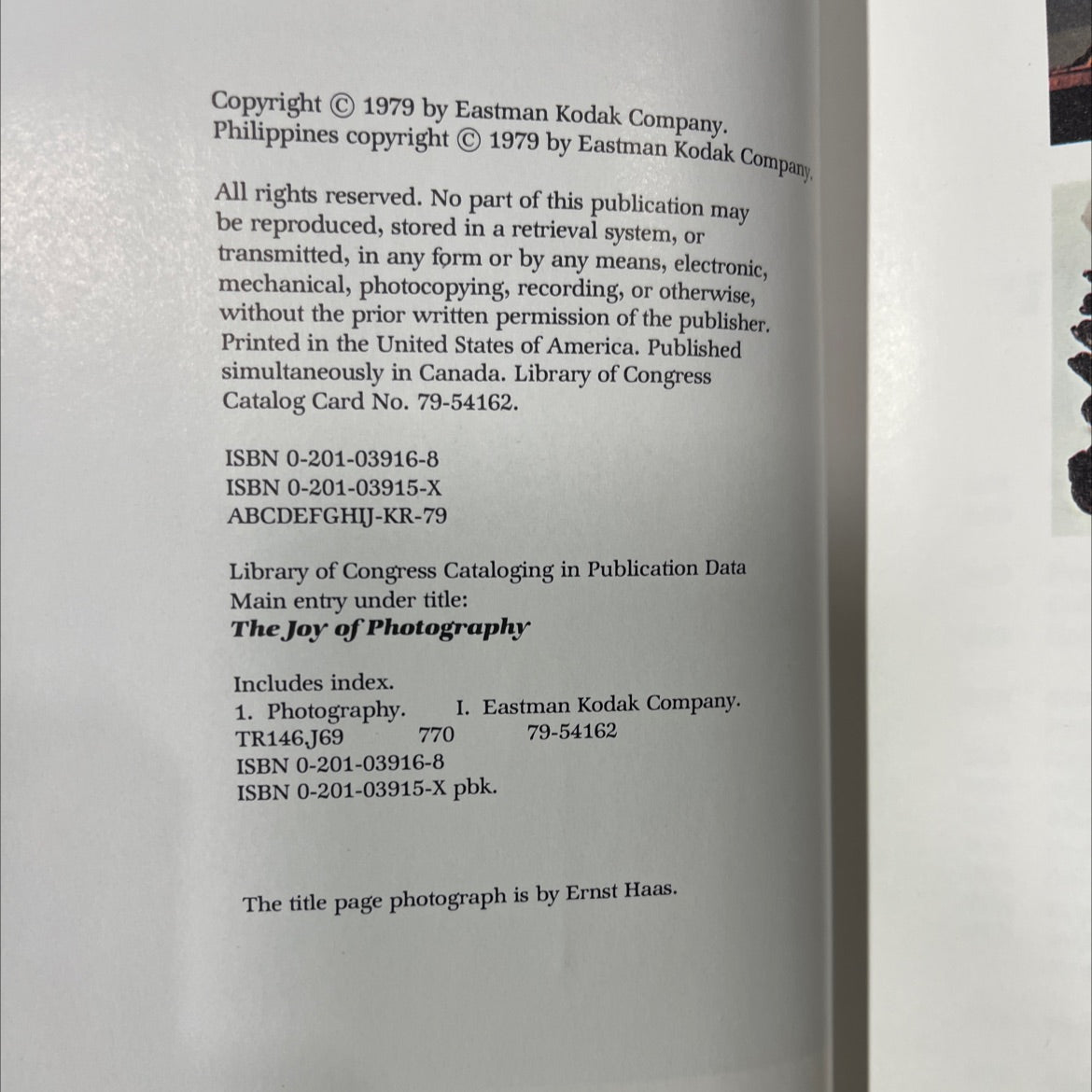 the joy of photography book, by eastman kodak company, 1979 Hardcover image 3