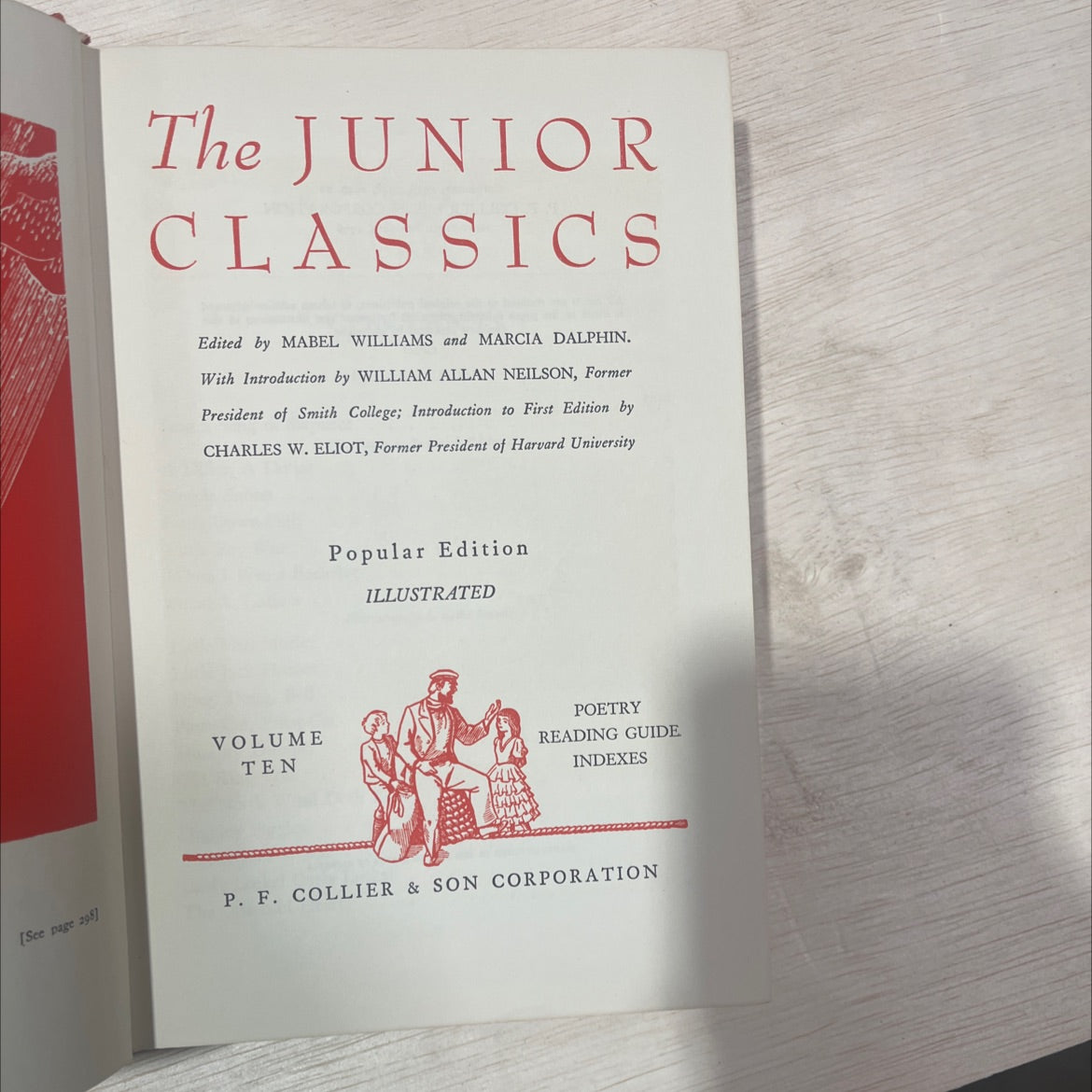 the junior classics volume ten poetry book, by mabel williams, marcia dalphin, 1956 Hardcover, Vintage image 2