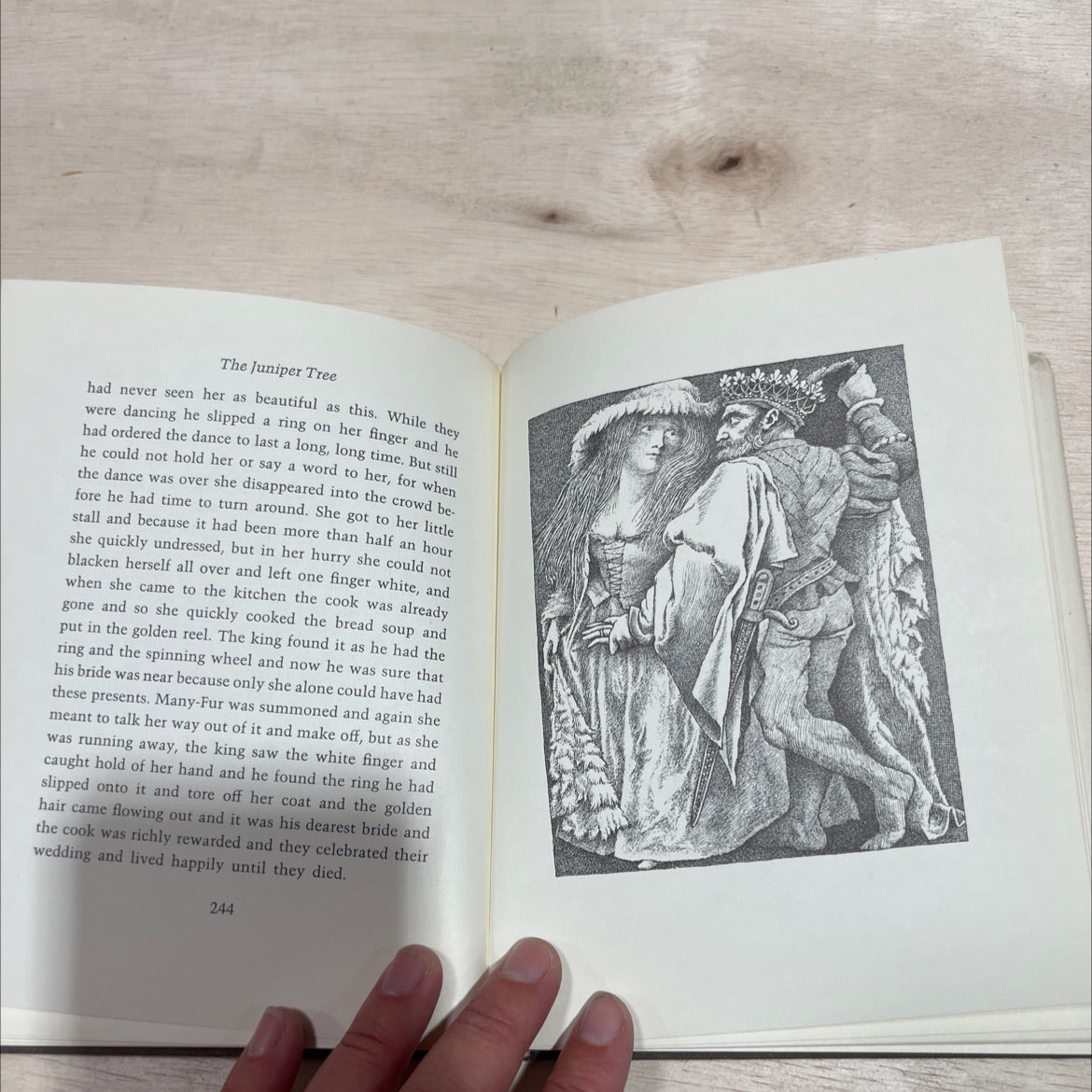 the juniper tree and other tales from grimm book, by lore segal and maurice sendak, 1973 Hardcover image 4