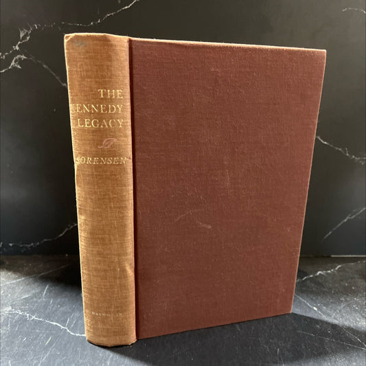 the kennedy legacy book, by Theodore C. Sorensen, 1969 Hardcover image 1