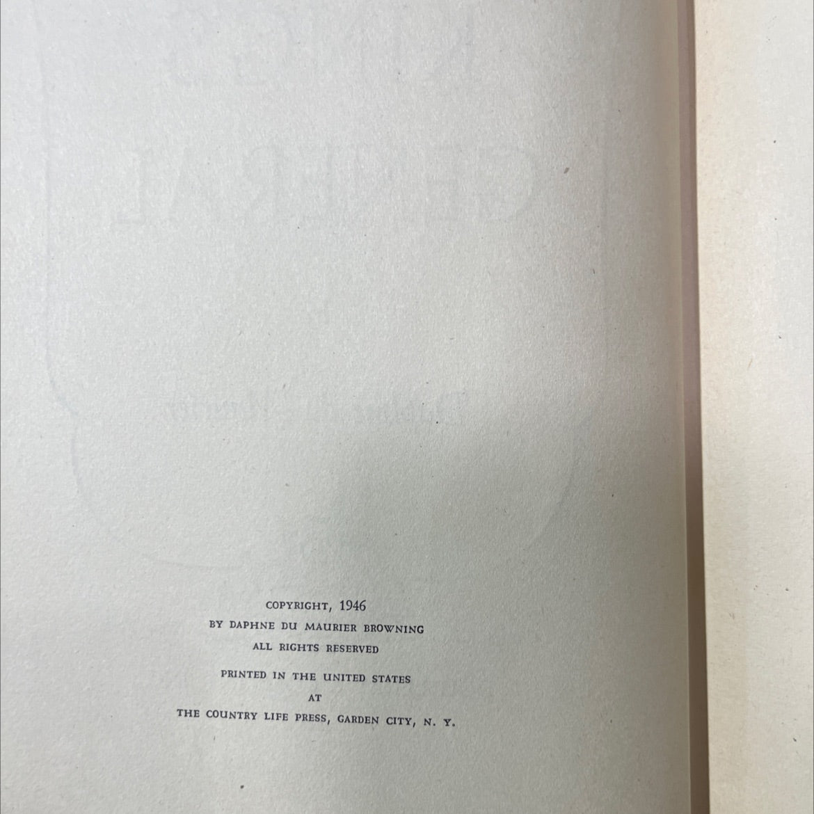 the king's general book, by daphne du maurier, 1946 Hardcover image 3