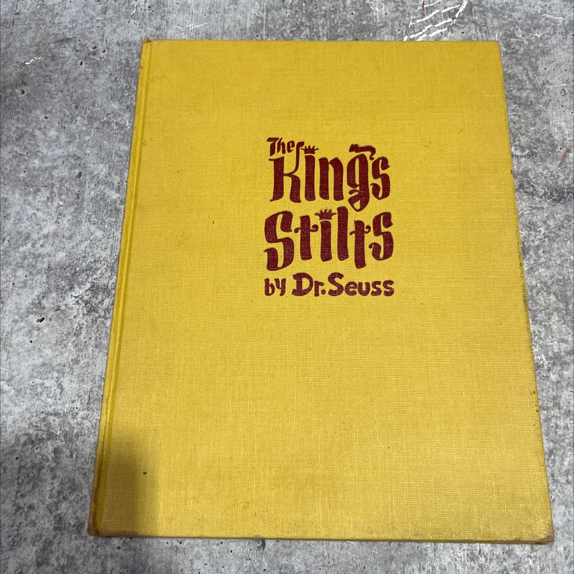 the king's stilts book, by Dr. Seuss, 1939 Hardcover image 1