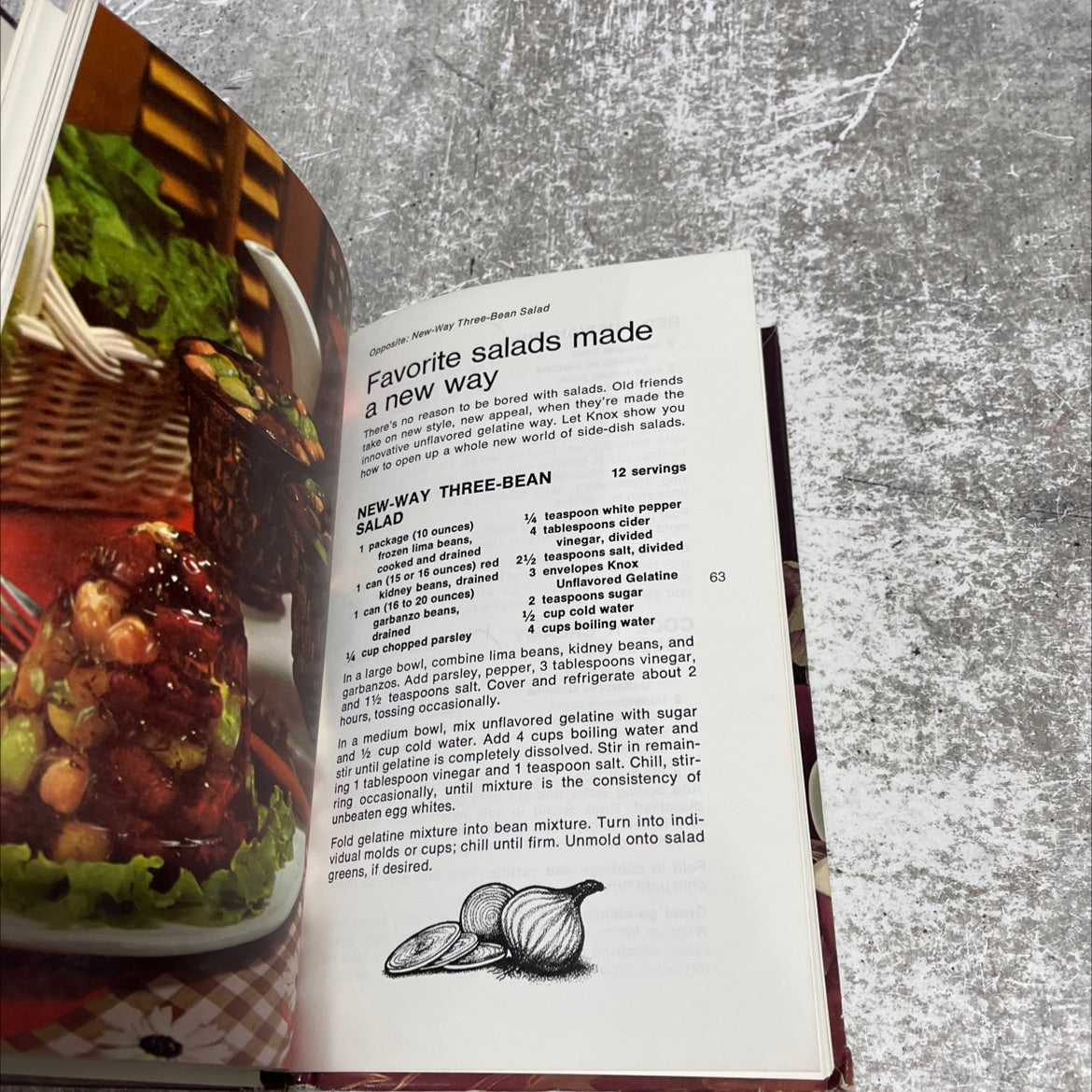 the knox gelatine cookbook book, by unknown, 1977 Hardcover image 4