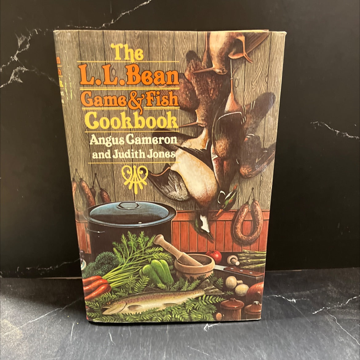 the l.l. bean game and fish cookbook book, by angus cameron, judith jones, 1983 Hardcover image 1