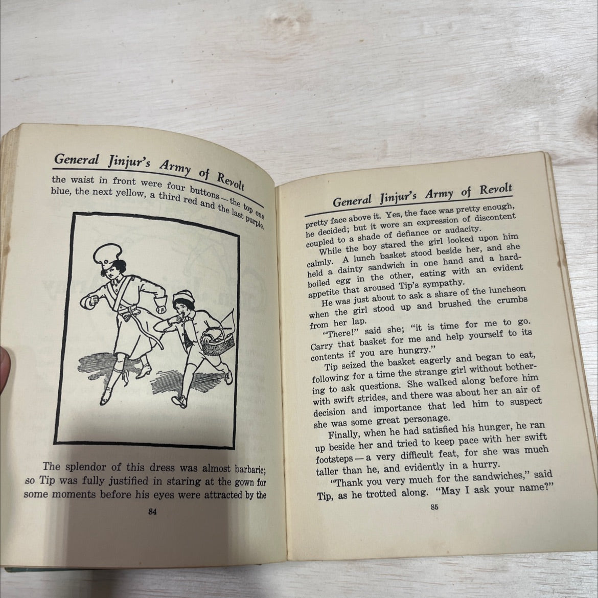 the land of oz a sequel to the wizard of oz book, by l. frank baum, 1932 Hardcover image 4