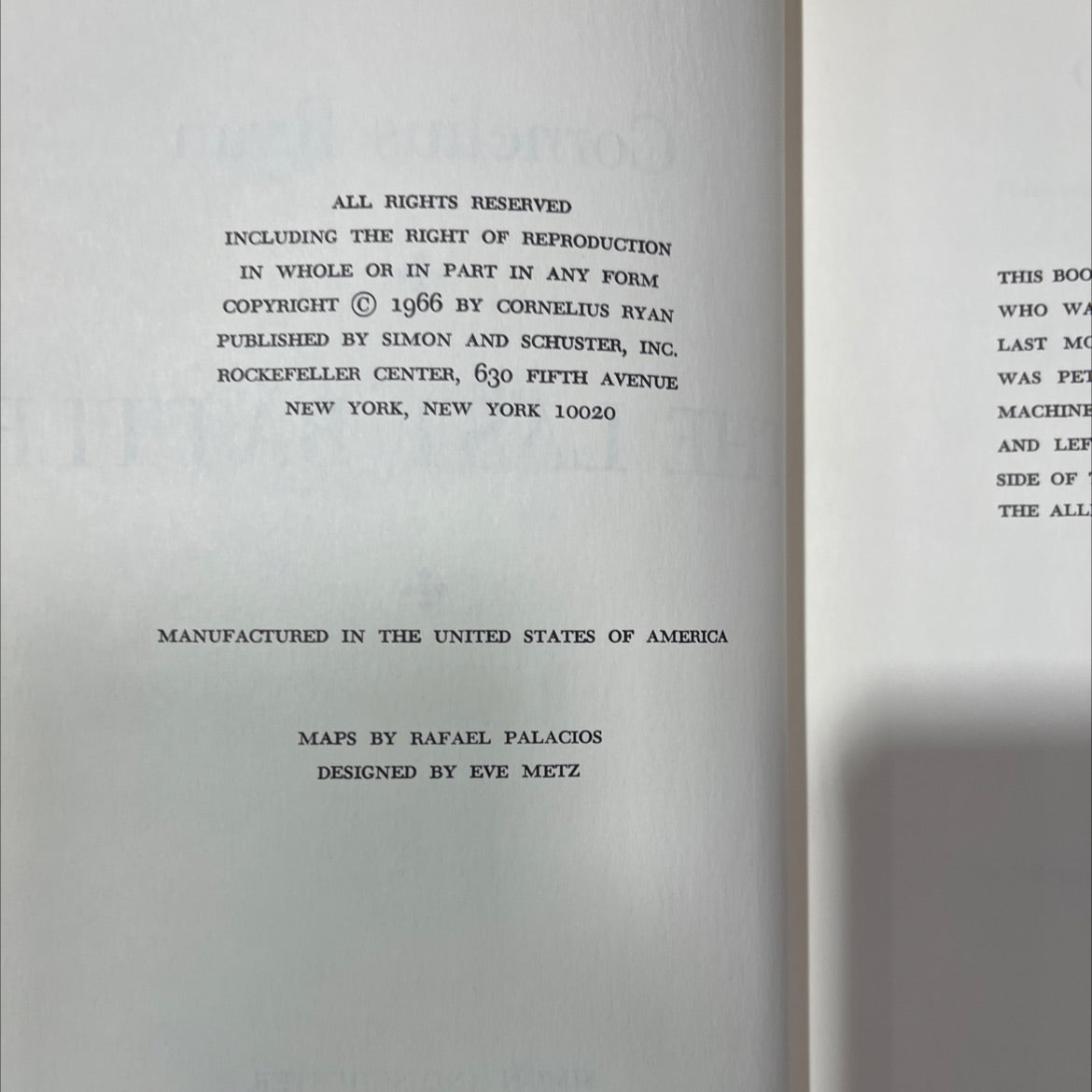 the last battle book, by cornelius ryan, 1966 Hardcover image 3