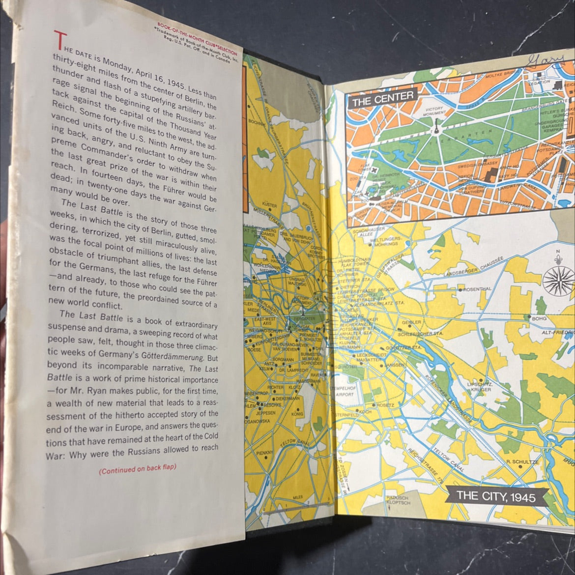 the last battle book, by cornelius ryan, 1966 Hardcover image 4