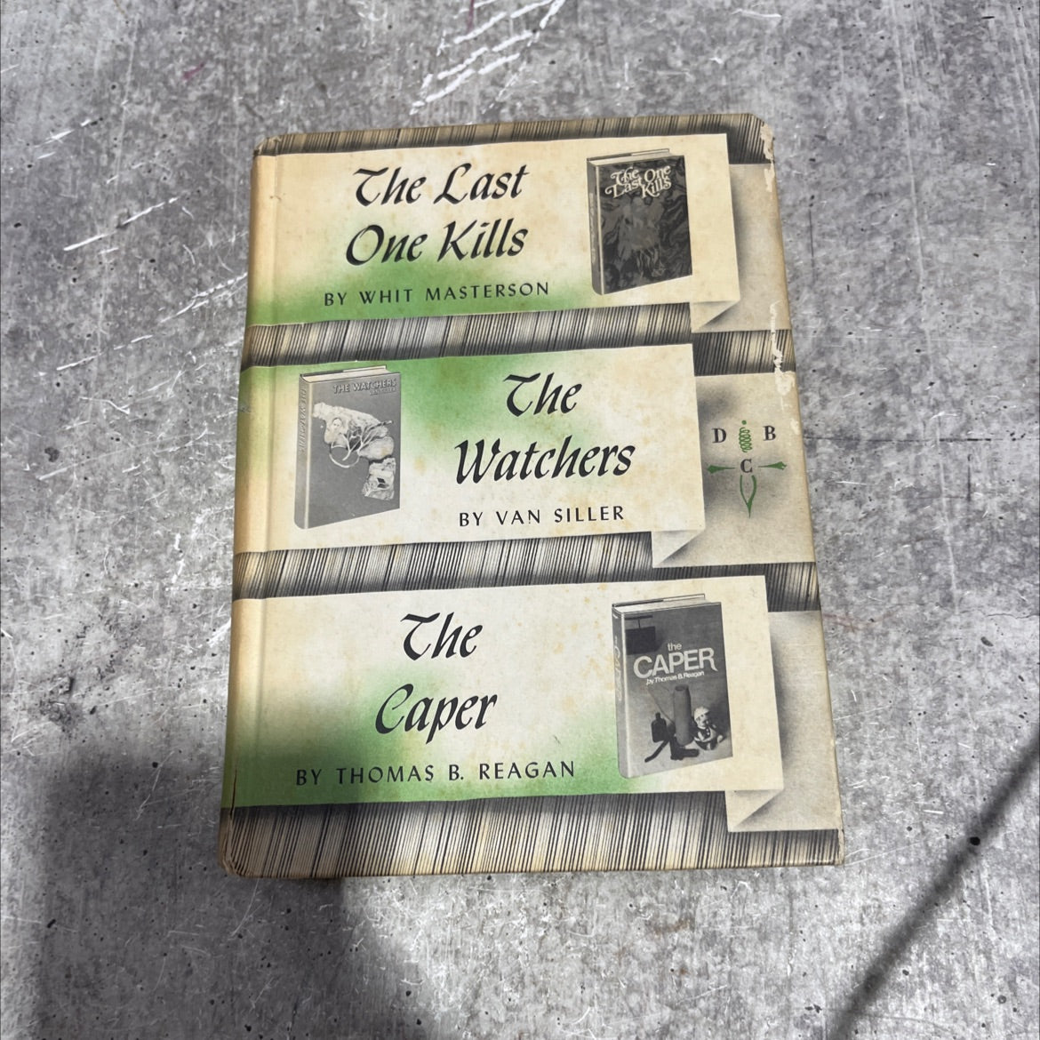 the last one kills book, by whit masterson, 1969 Hardcover image 1