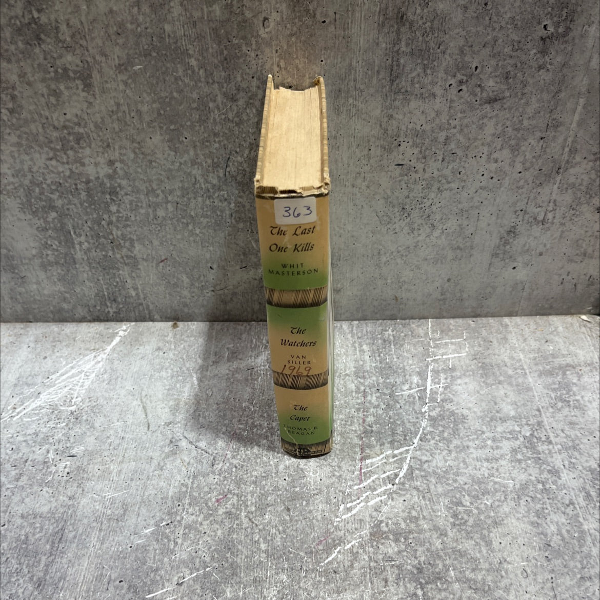 the last one kills book, by whit masterson, 1969 Hardcover image 4