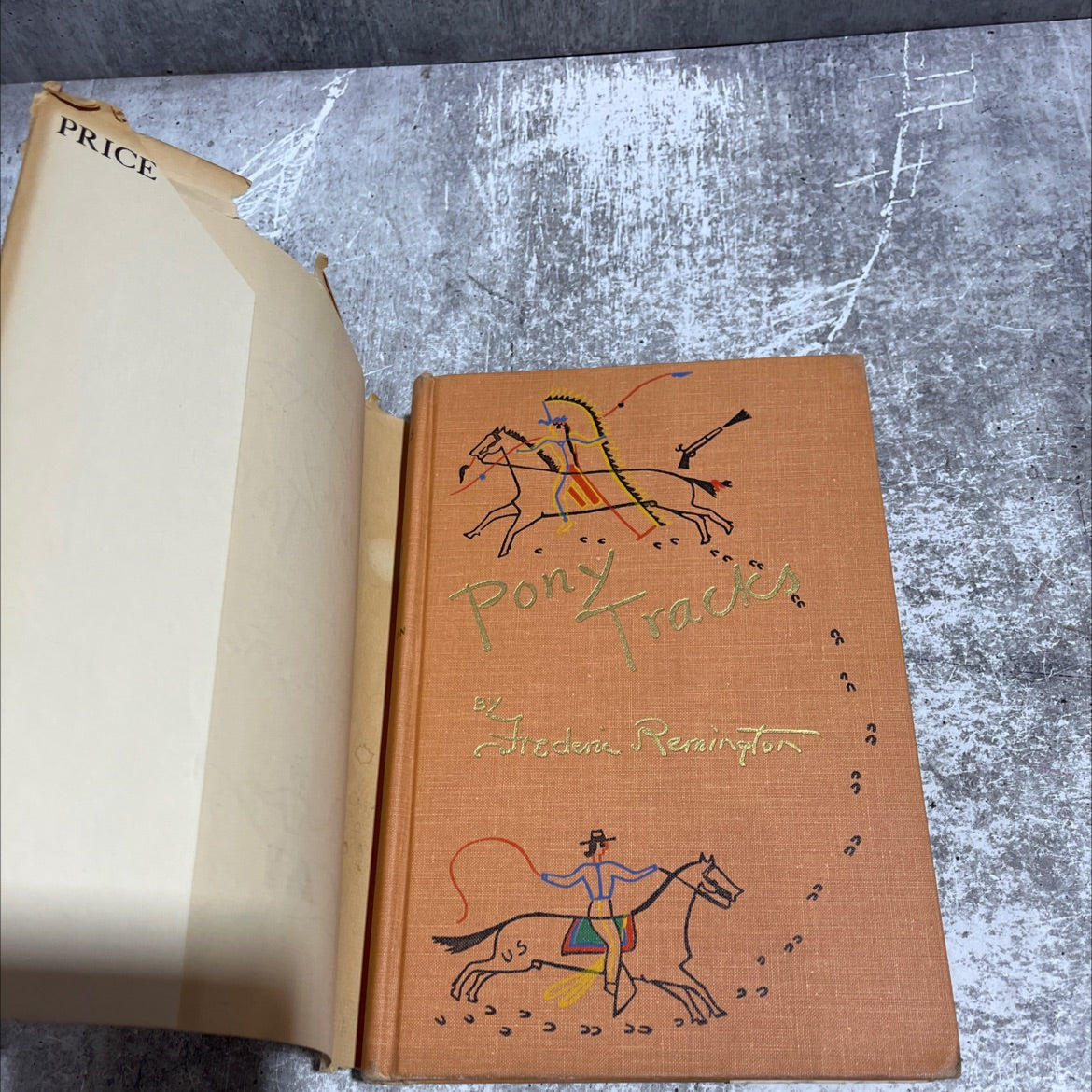 the last stand pony tracks book, by frederic remington, 1951 Hardcover image 4