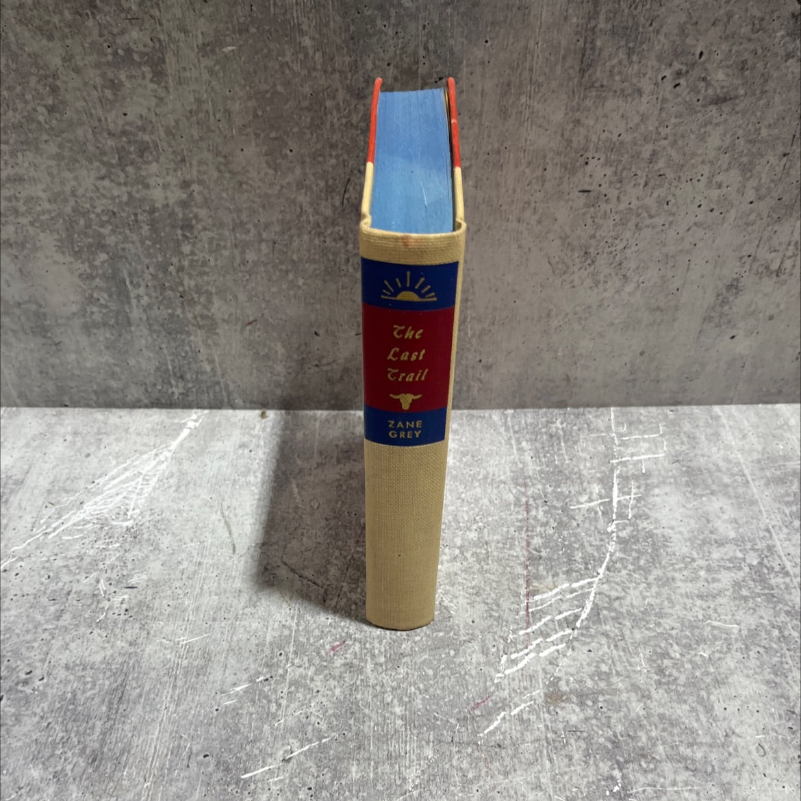 the last trail book, by zane grey, 1909 Hardcover image 4