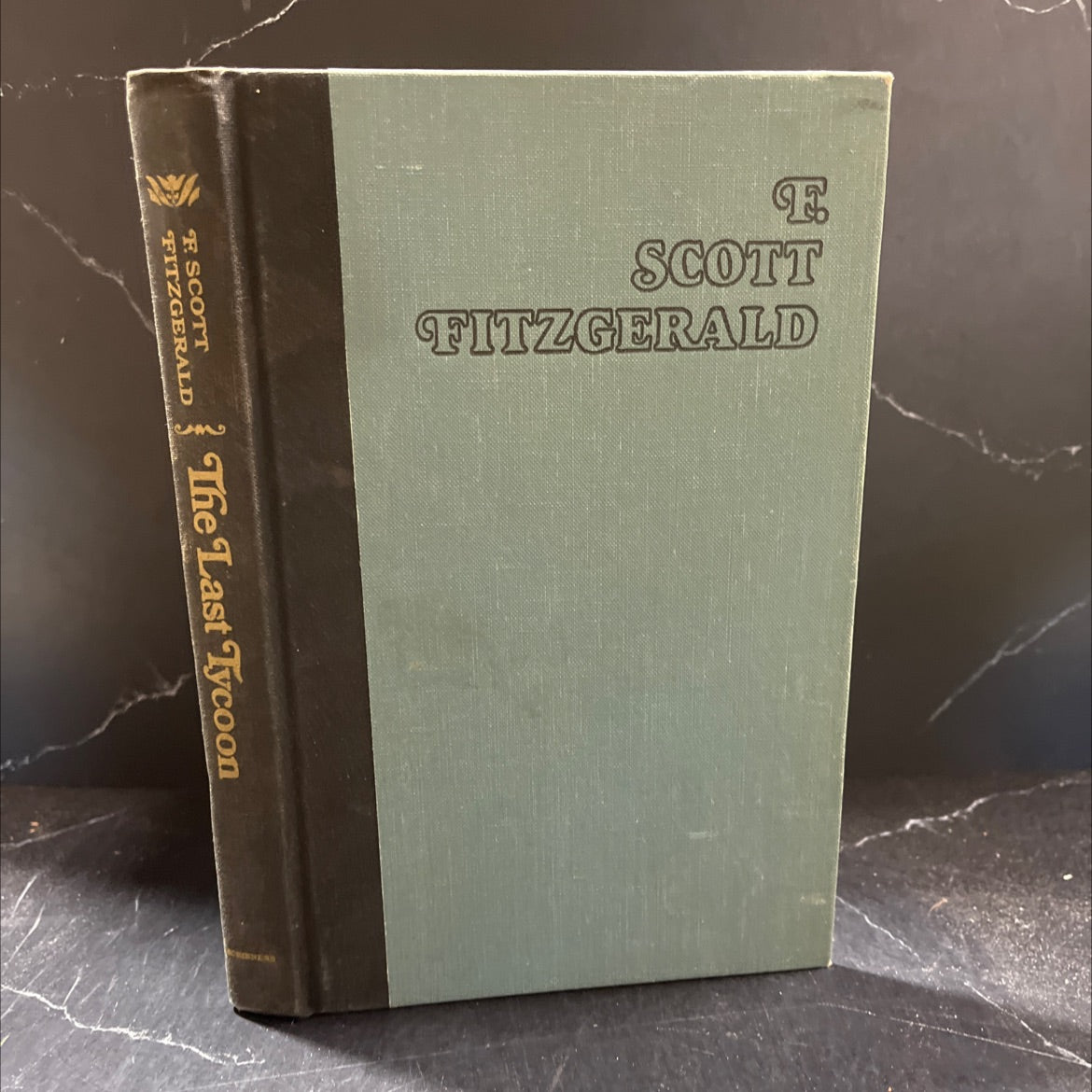 the last tycoon an unfinished novel book, by f. scott fitzgerald, 1969 Hardcover image 1