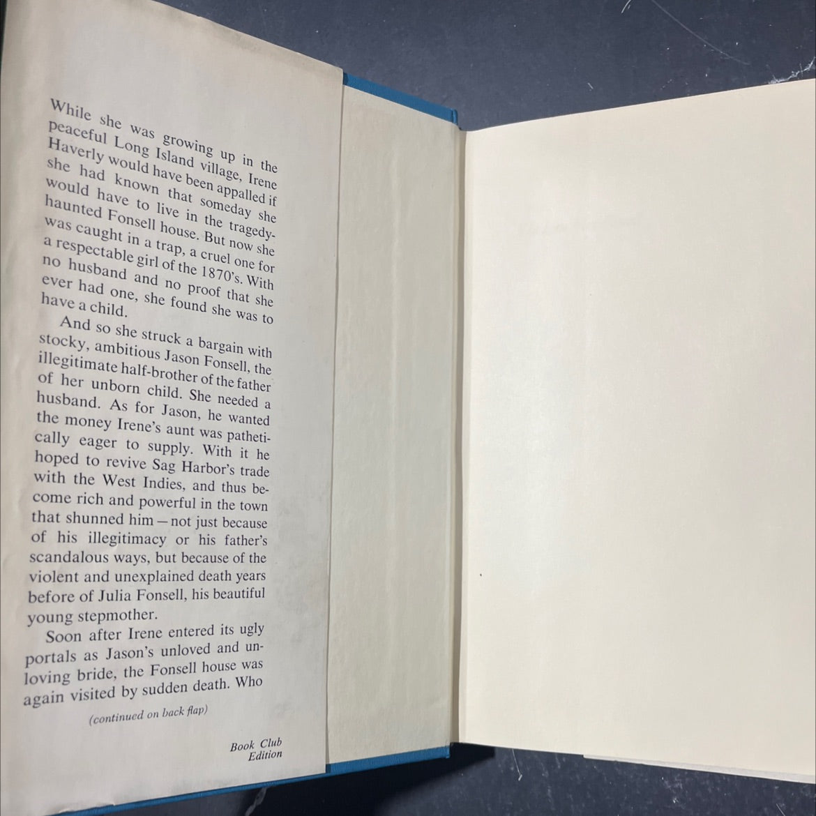 the late mrs. fonsell book, by velda johnston, 1972 Hardcover image 4