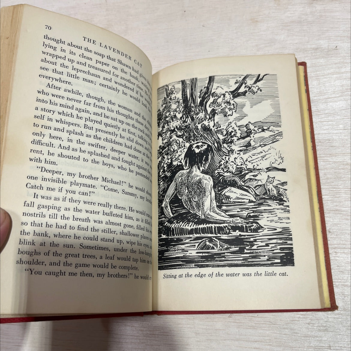 the lavender cat book, by janette sebring lowrey, 1944 Hardcover image 4