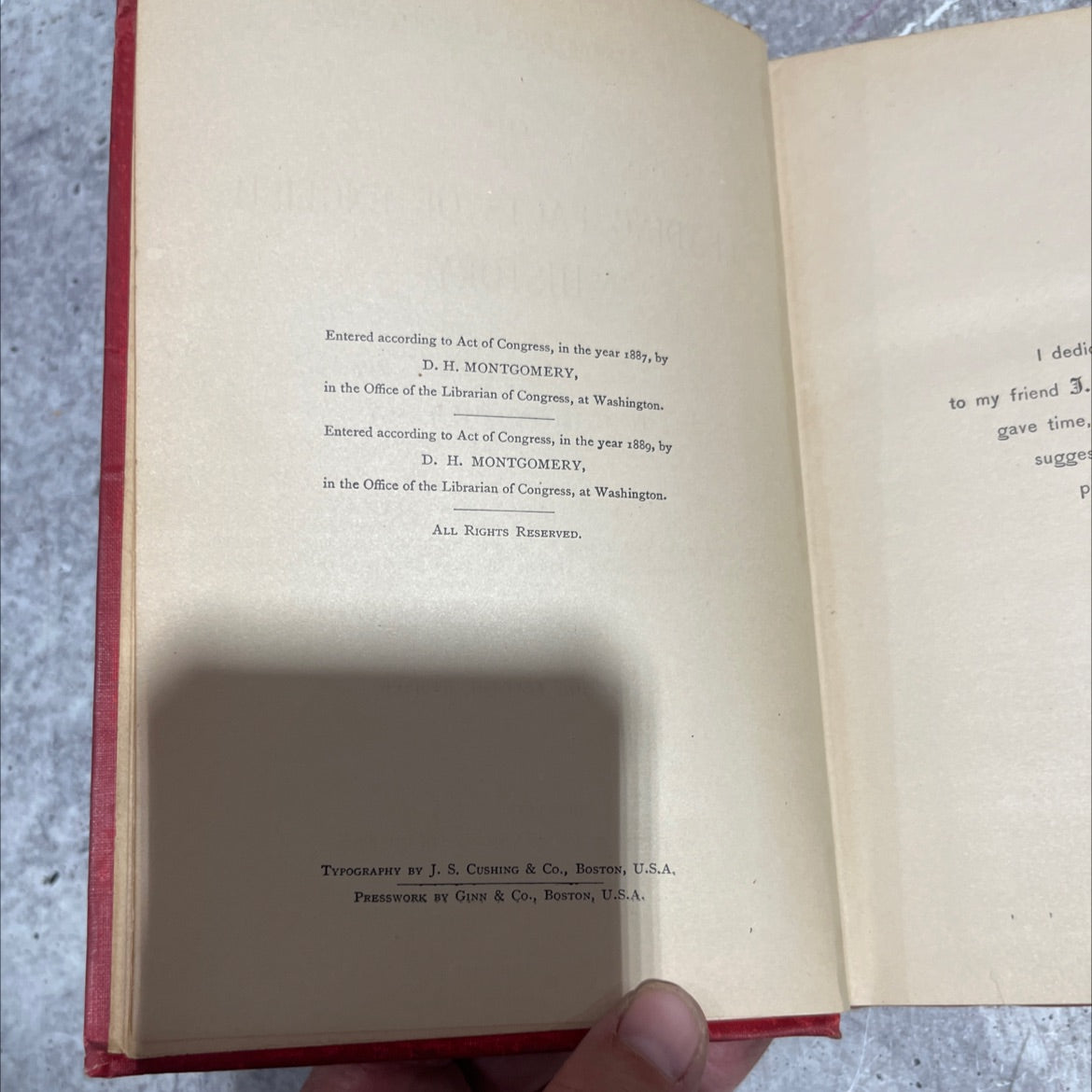 the leading facts of english history book, by d. h. montgomery, 1890 Hardcover image 3
