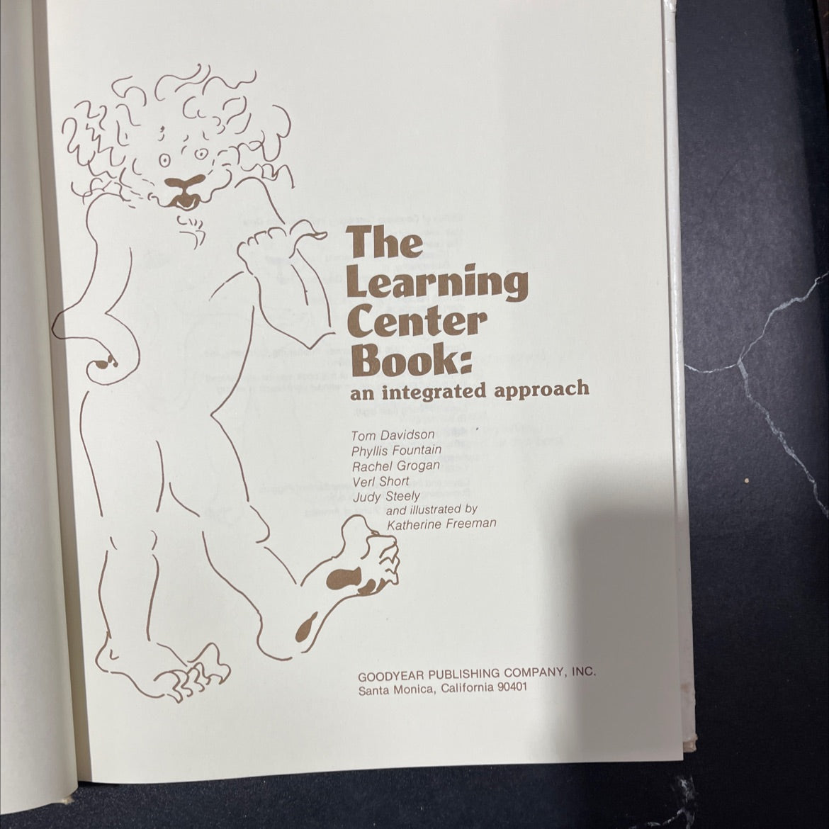the learning center book book, by Tom Davidson, Phyllis Fountain, Rachel Grogan, Verl Short, Judy Steely, 1976 image 2