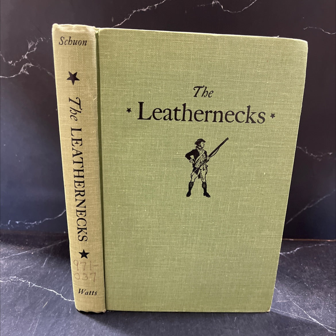 the leathernecks an informal history of the u.s. marine corps book, by unknown, 1963 Hardcover image 1