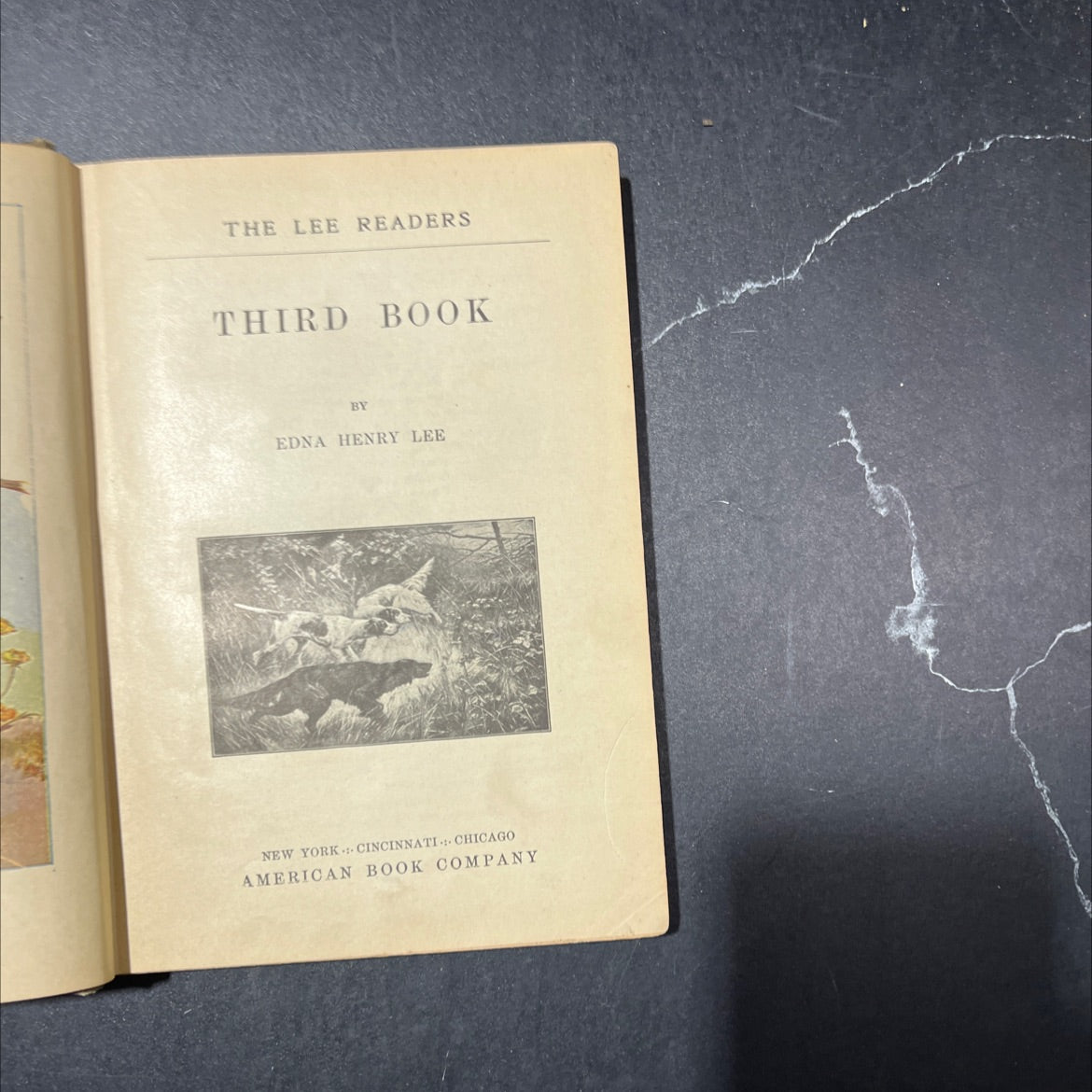 the lee readers third book book, by edna henry lee, 1902 Hardcover image 2