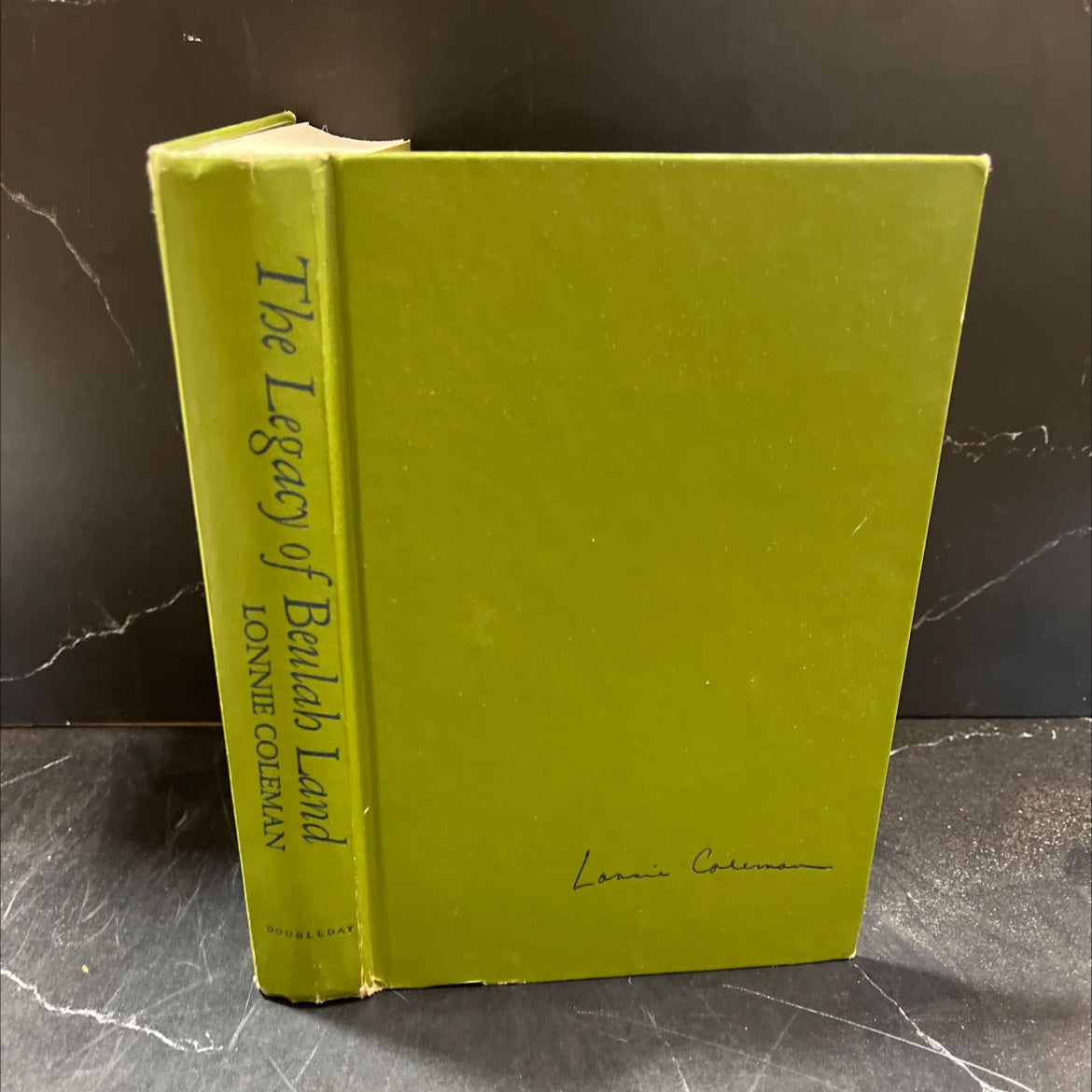 the legacy of beulah land book, by lonnie coleman, 1980 Hardcover image 1