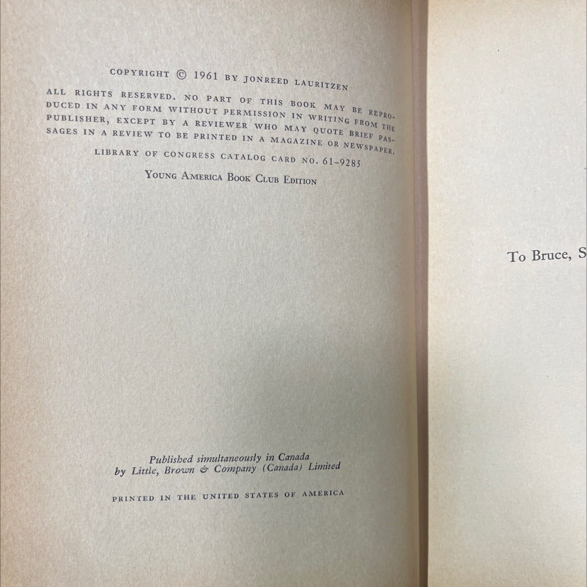 the legend of billy bluesage book, by jonreed lauritzen, 1961 Hardcover image 3