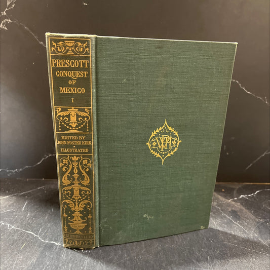 the lerma river. history of the conquest of mexico book, by william h. prescott, 1873 Hardcover image 1