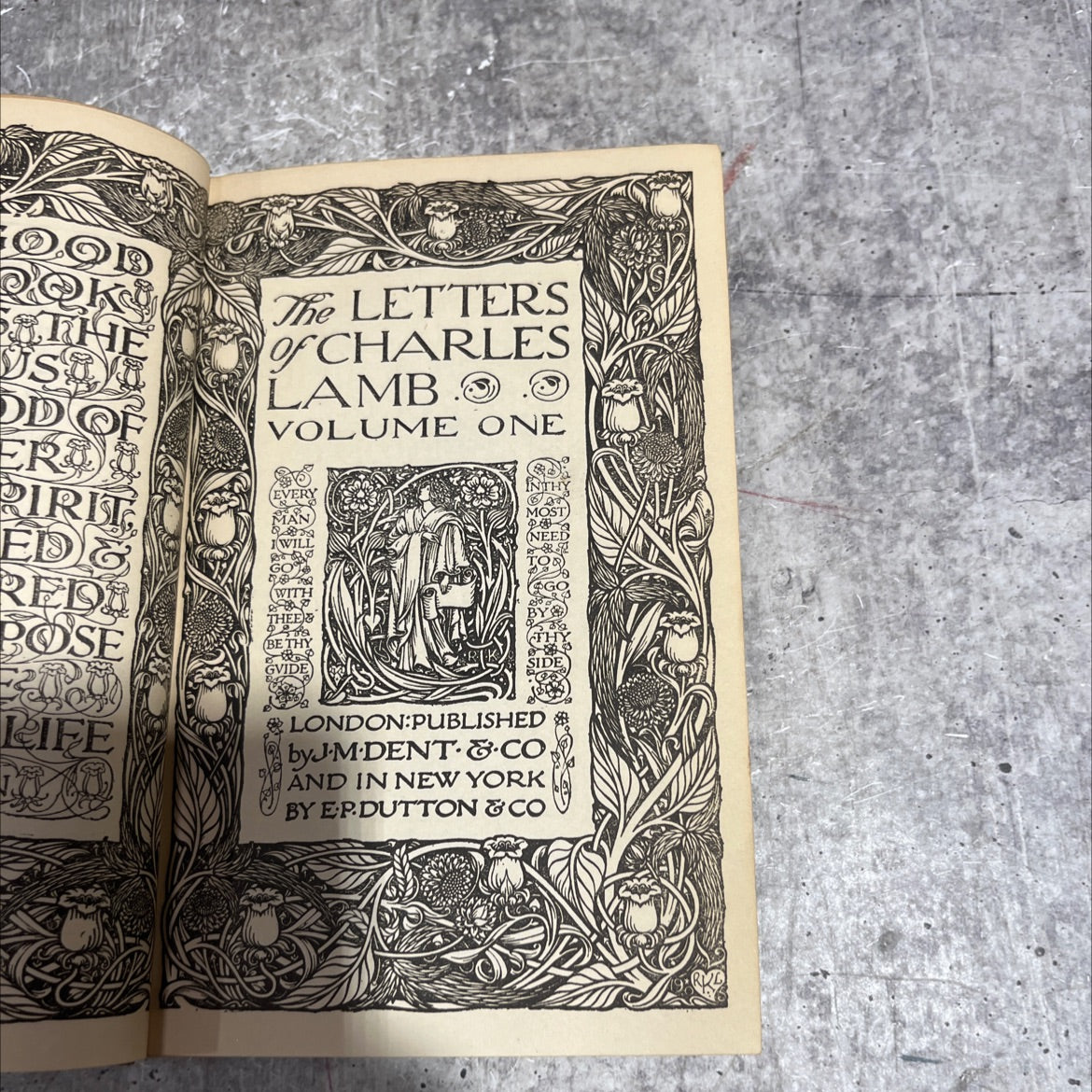 the letters of charles lamb volume one book, by charles lamb, unknown Hardcover image 2