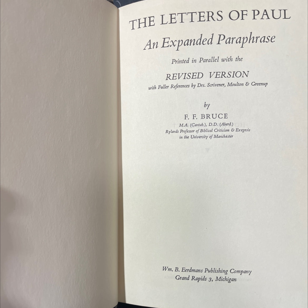 the letters of paul an expanded paraphrase printed in parallel with the revised version with fuller references book, by image 2