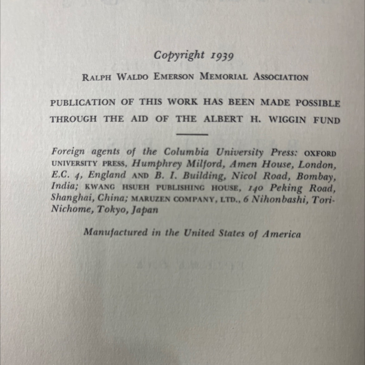 the letters of ralph waldo emerson in six volumes book, by ralph waldo emerson, 1939 Hardcover image 3