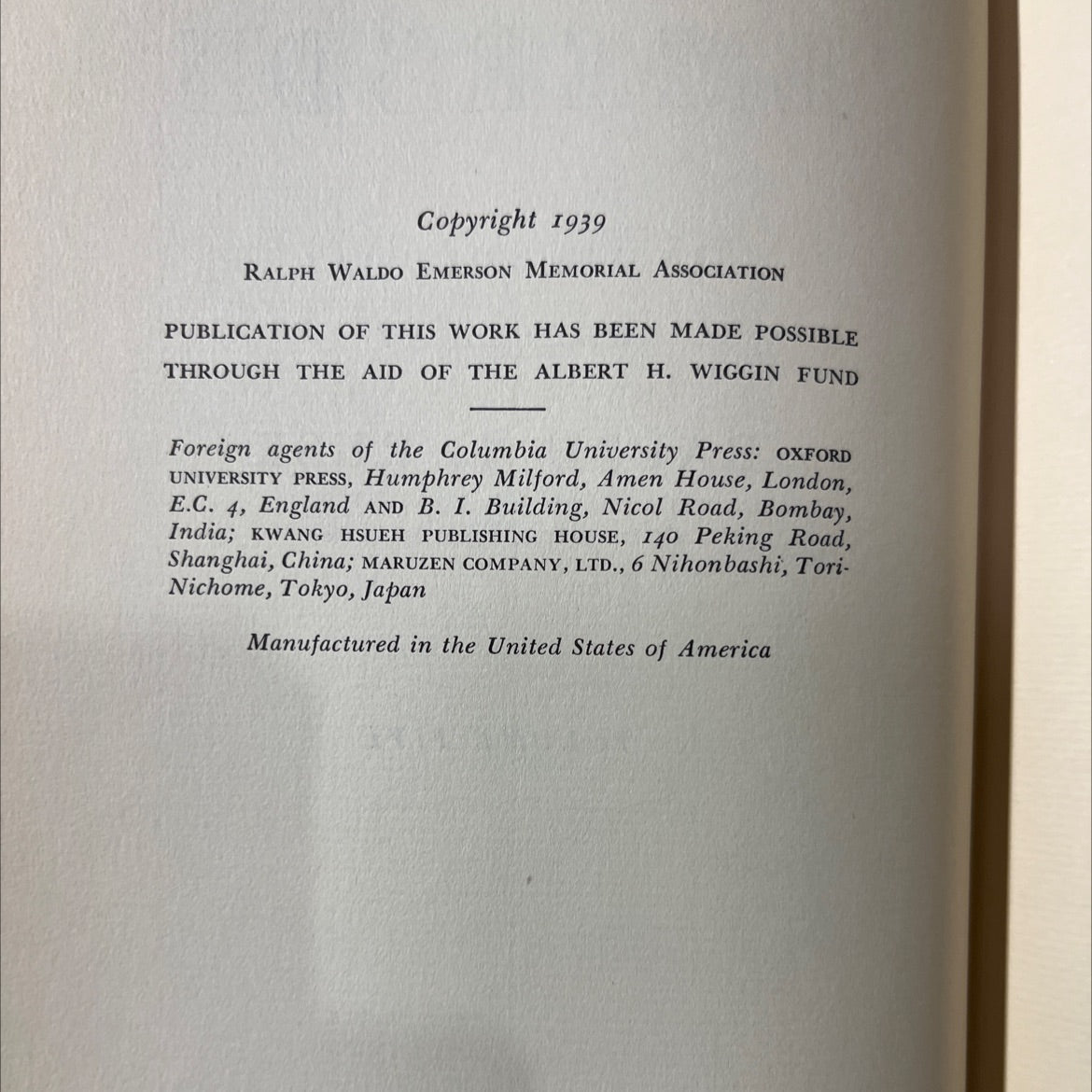 the letters of ralph waldo emerson book, by ralph waldo emerson, 1939 Hardcover image 3