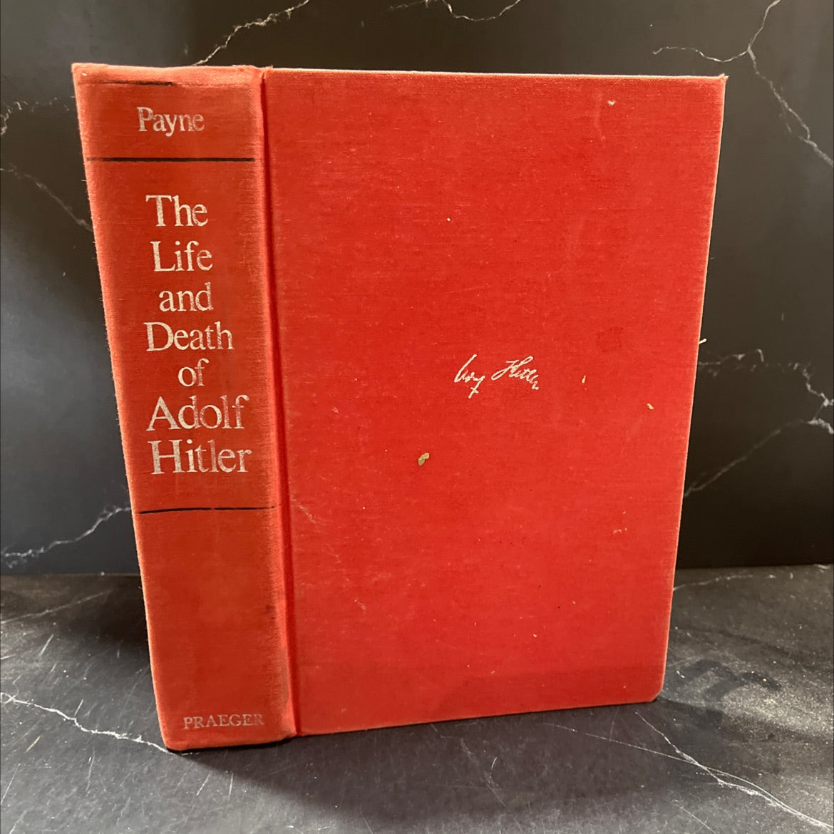 the life and death of adolf hitler book, by robert payne, 1973 Hardcover image 1
