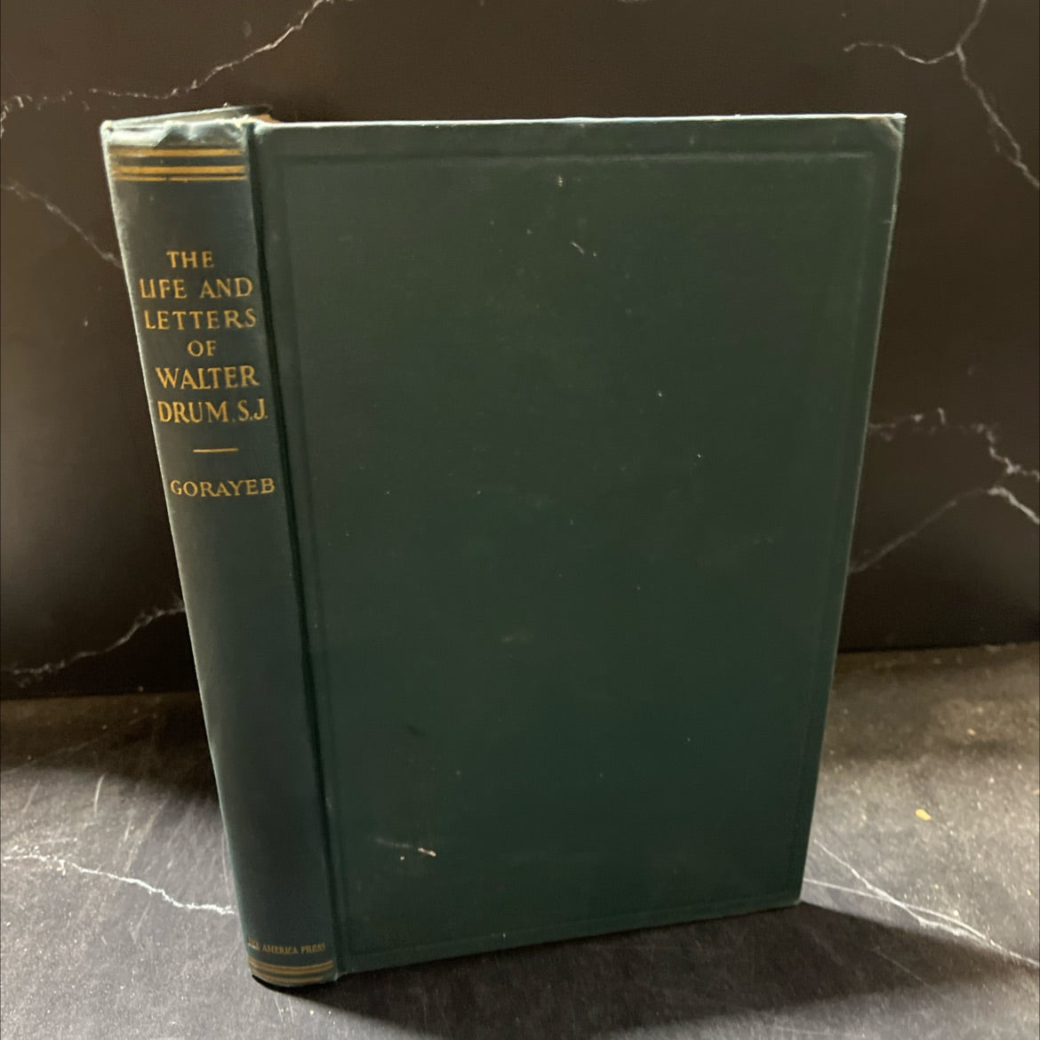 the life and letters of walter drum, s.j. book, by joseph gorayeb, s.j., 1928 Hardcover image 1