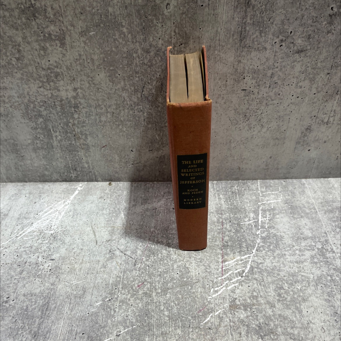 the life and selected writings of thomas jefferson book, by thomas jefferson, 1944 Hardcover image 4