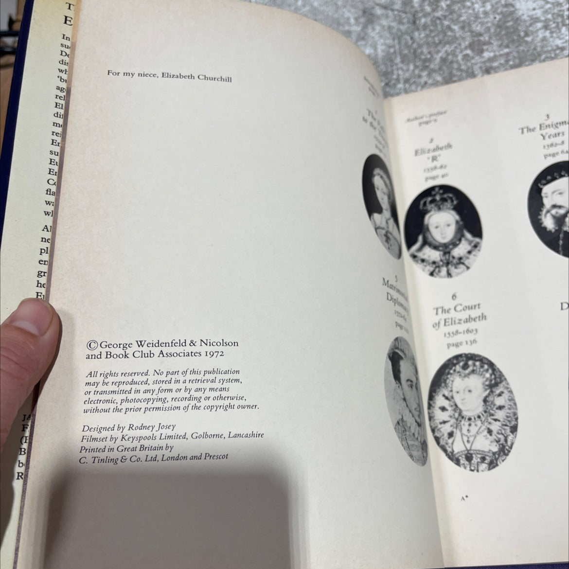 the life and times of elizabeth i book, by neville williams, 1972 Hardcover image 3