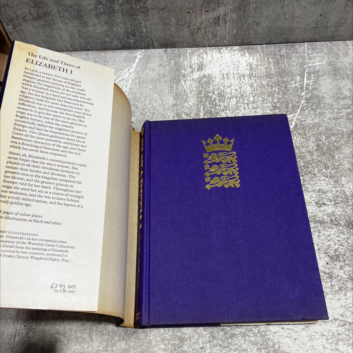 the life and times of elizabeth i book, by neville williams, 1972 Hardcover image 4