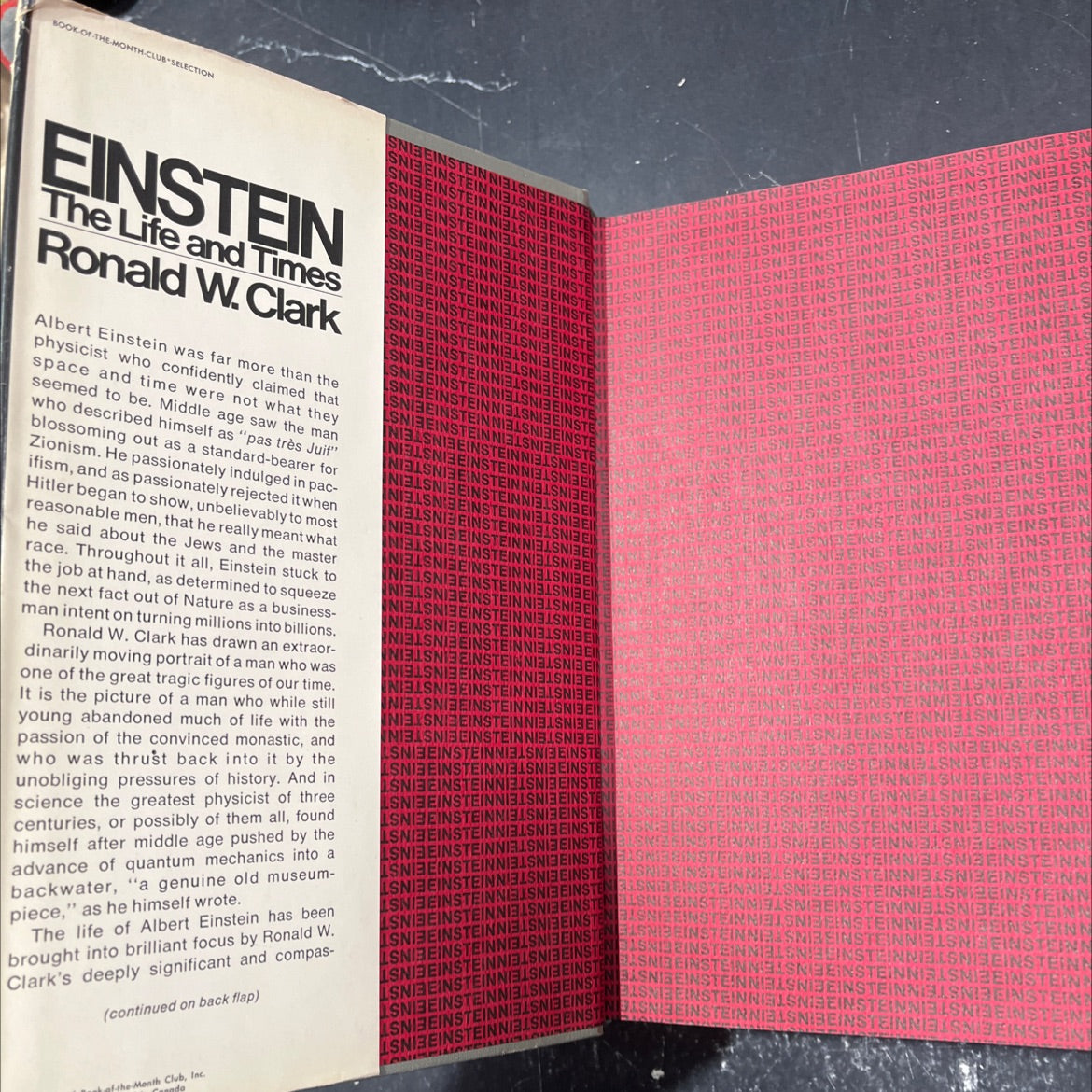 the life and times book, by ronald w. clark, 1971 Hardcover image 4