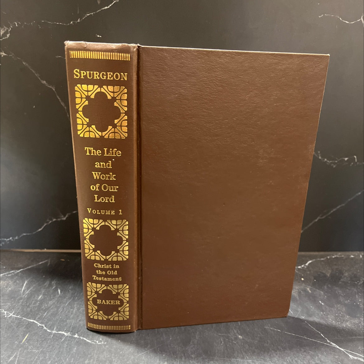 the life and work of our lord c. h. spurgeon volume 1 christ in the old testament book, by c. h. spurgeon, 1998 Leather image 1