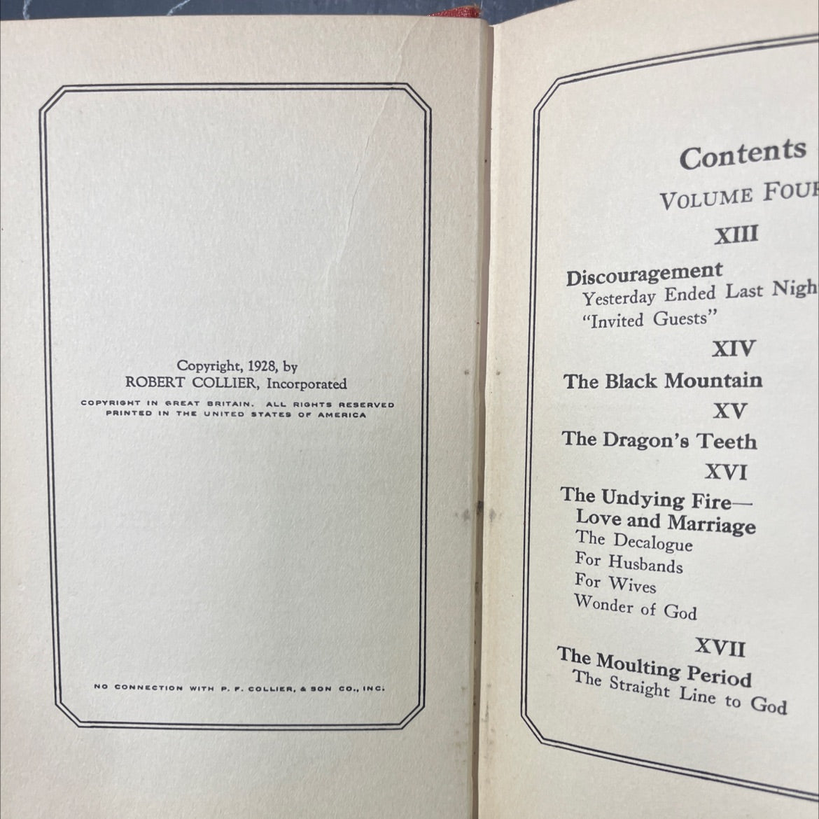 the life magnet book, by robert collier, 1928 Hardcover image 3