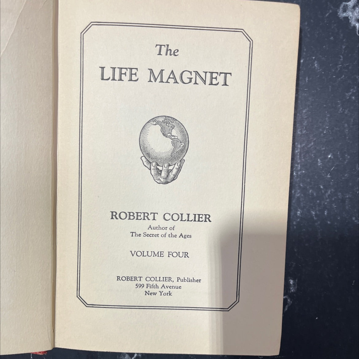 the life magnet book, by robert collier, 1928 Hardcover image 2