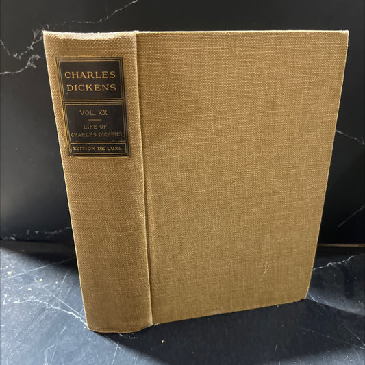 the life of charles dickens parts one and two book, by john forster, 1970 Hardcover image 1