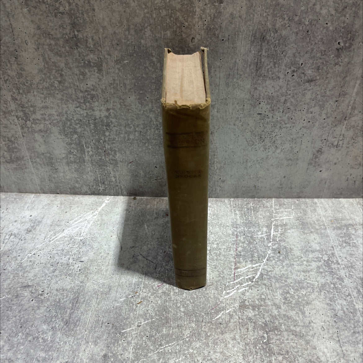 the life of emerson book, by van wyck brooks, 1932 Hardcover image 4