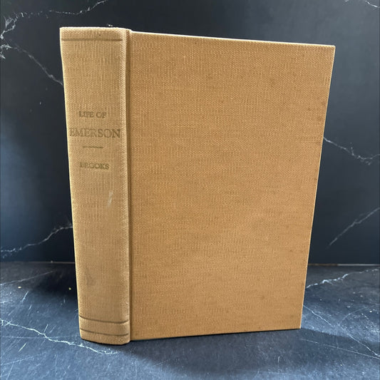the life of emerson book, by van wyck brooks, 1932 Hardcover image 1