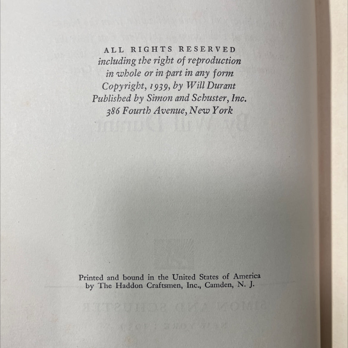 the life of greece book, by Will Durant, 1939 Hardcover image 3