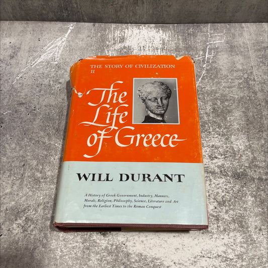the life of greece book, by will durant, 1966 Hardcover image 1