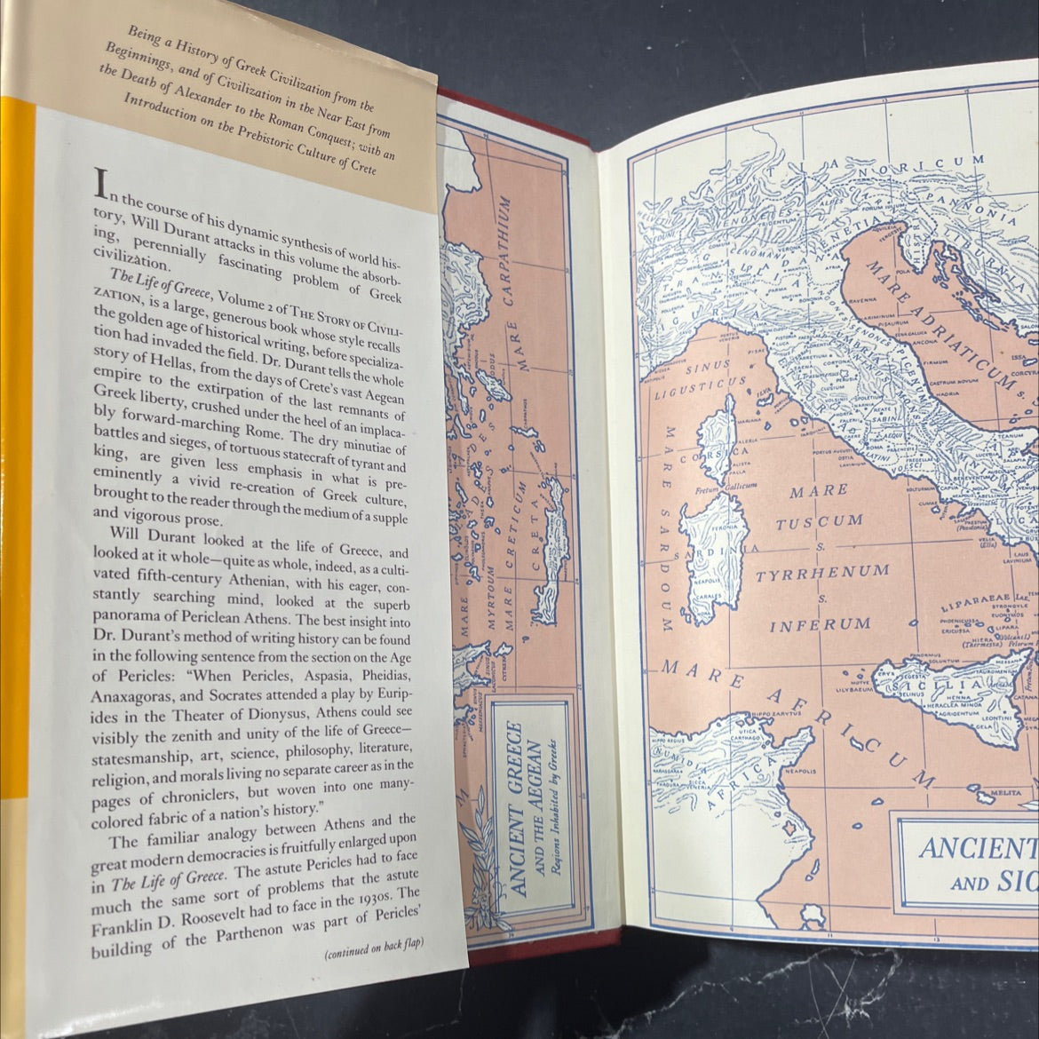 the life of greece book, by will durant, 1966 Hardcover image 4