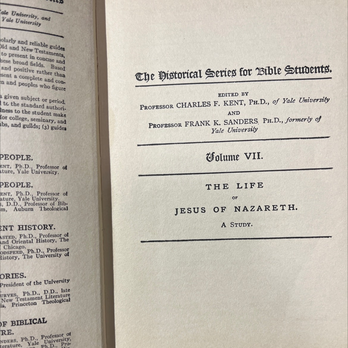 the life of jesus of nazareth. a study book, by unknown, 1970 Hardcover image 2