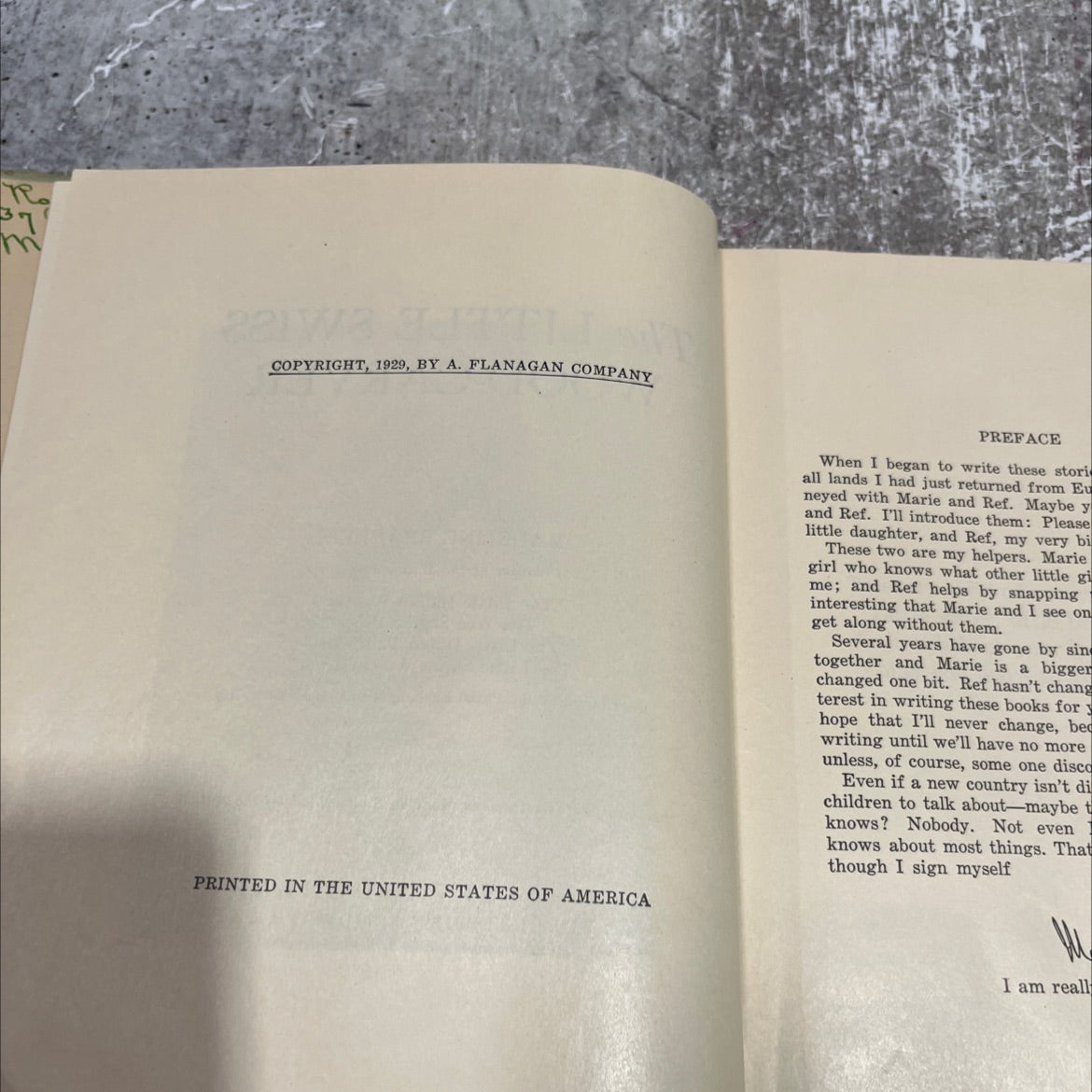 the little swiss wood-carver book, by madeline brandeis, 1929 Hardcover image 3