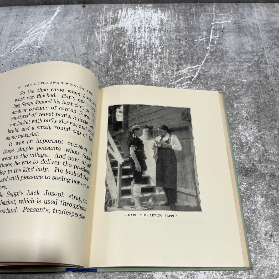 the little swiss wood-carver book, by madeline brandeis, 1929 Hardcover image 4