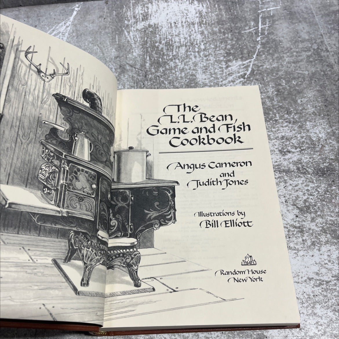the ll bean game and fish cookbook book, by angus cameron, judith jones, 1983 Hardcover image 2