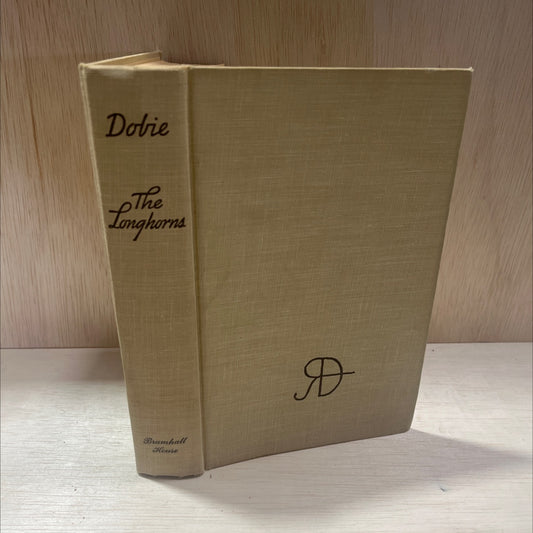 the longhorns book, by j. frank dobie, 1941 Hardcover, Antique image 1